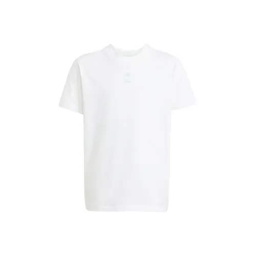 Adidas x Disney Спортивная одежда T-рубашка Белый Полу-блестящий Вода Зеленый Подростки