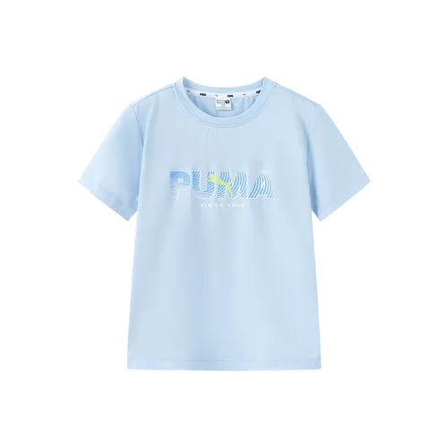 PUMA Performance Ледяной синий 80901 Детские Т-рубашки