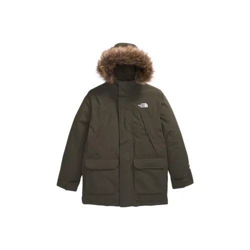 THE NORTH FACE PARKA Пальто Коричневый Зеленый Подростки