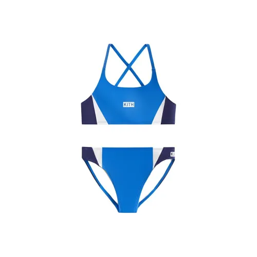 KITH Kids 2024 Summer Collection Цвет Blocked Riley Двухкомпонентный Детский Купальник Двухкомпонентный Набор CURRENT Цвет Подростки