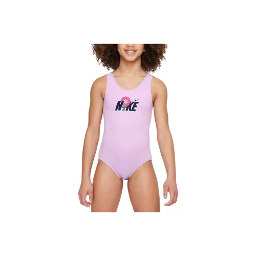 Nike U Спина Ван-Пис Купальник Детский Купальник Детский Лиловый