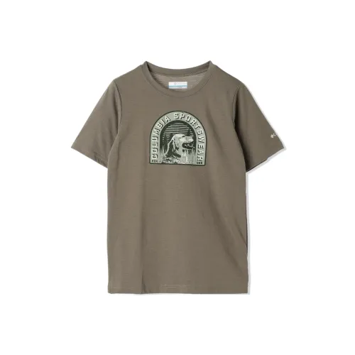 Рубашка Columbia co-brand LA Poodle зеленая детская