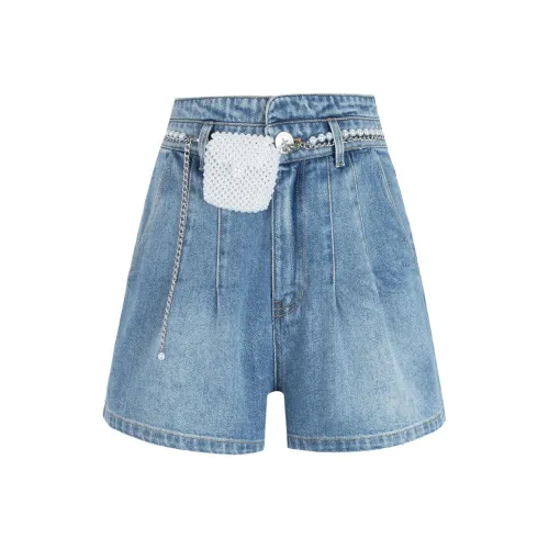 JORYAweekend Джинсовые шорты Женские Blue