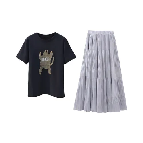 HUINIAN Женские комплекты с юбкой