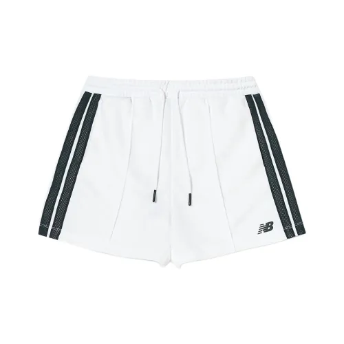New Balance Белые Женские Спортивные Шорты