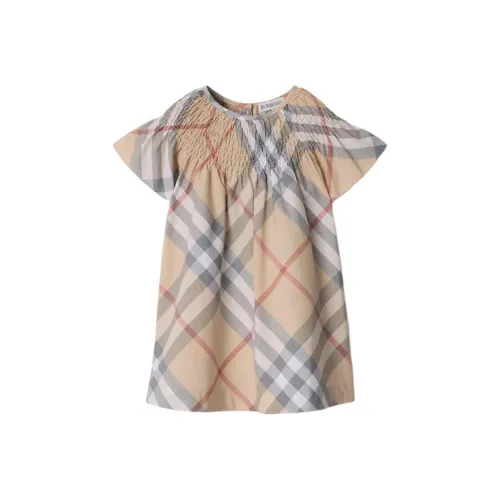 Burberry Платье Коричневый Infant Wa Toddler