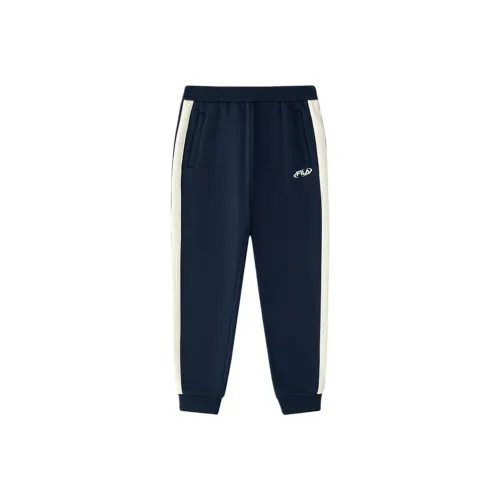 FILA KIDS Вязаные тренировочные штаны Night Pilot Blue Подростки
