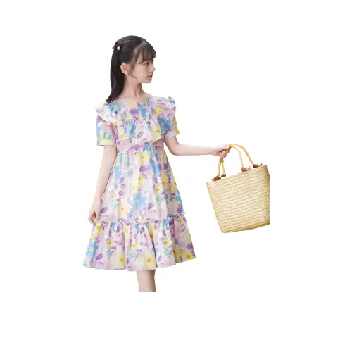 Because no Платье Лето Многоцветный Детский