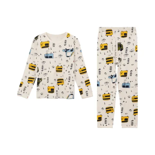 Red Bean Термический Набор Молочно-белый Подростки