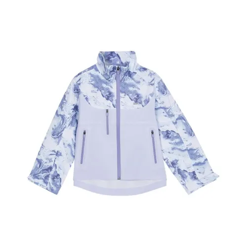 Skechers Kids Ветровка Фиолетовый Чернила Абстрактный Мраморный Текстура Подростки