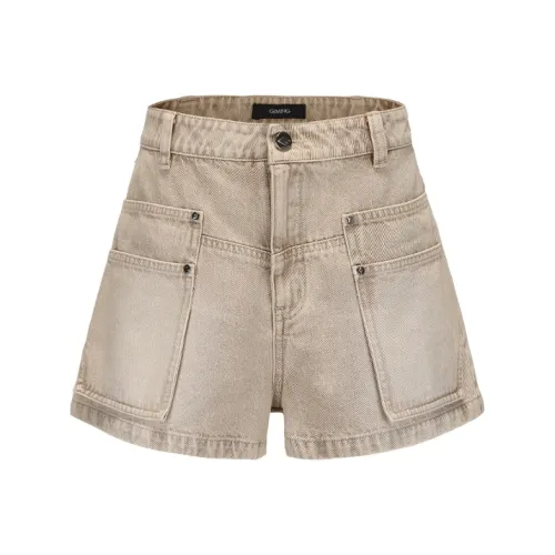 GIMING Хаки Женские Джинсовые Шорты