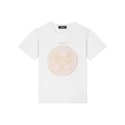 VERSACE T-рубашка LA COUPE DES DIEUX Kids Белый Детский