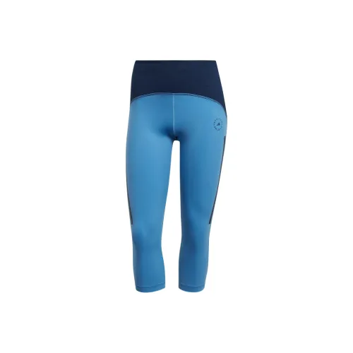 Adidas x Stella McCartney Бег Шорты Женские Темно-синий