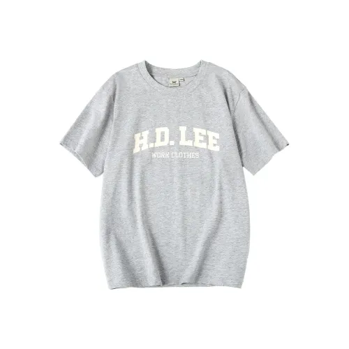 Lee Вересковый серый Унисекс Футболка