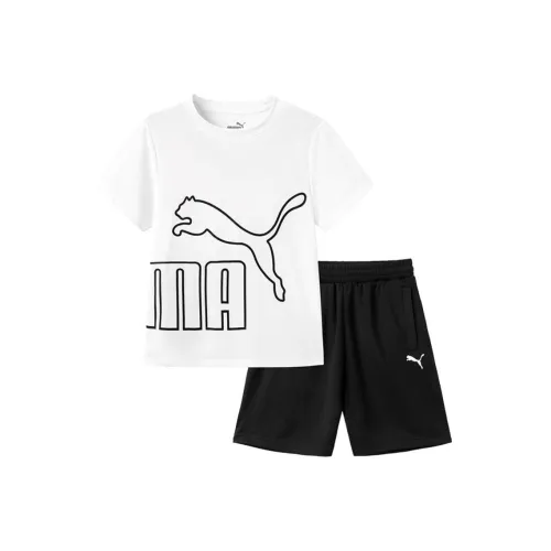 PUMA Повседневная спортивная одежда натуральный белый для подростков