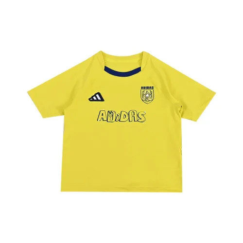 Adidas T-рубашка SS25 Желтая для детей 3-7 лет