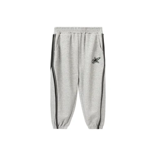 Вязаные тренировочные брюки Red Bean для детей средний цвет вересковый серый