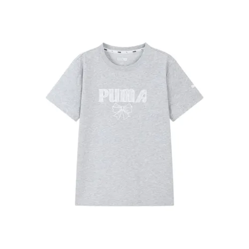 PUMA T-рубашка Sportstyle Series SS25 Светло-пшеничный серый 00101 Для детей 3-7 лет