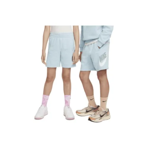 nike Kids Шорты Детский Shallow Armory Синий Белый Сланец Серый