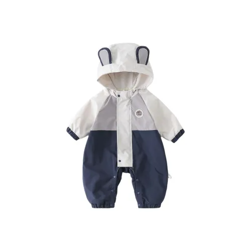 XiaoJinBu Комбинезон Темно-синий для младенцев и малышей