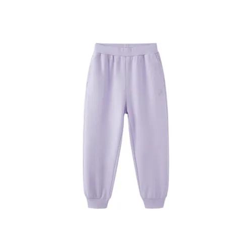 Подростки Asics Вязаные Тренировочные Штаны Фиолетовые