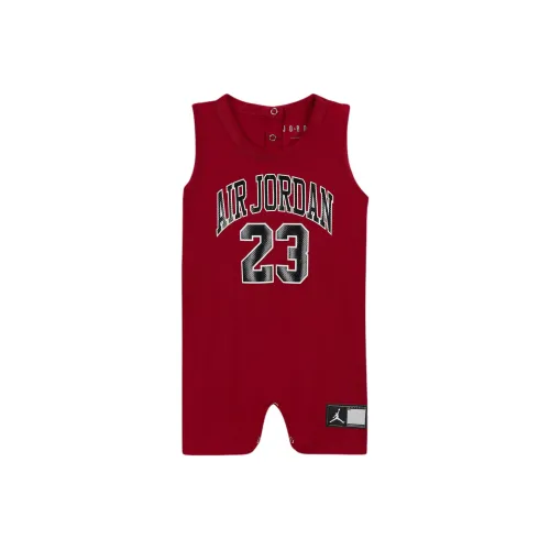 Джордан Комбинезон Малыш 12 24M Джерси Romper Фитнес-красный Infant And Toddler
