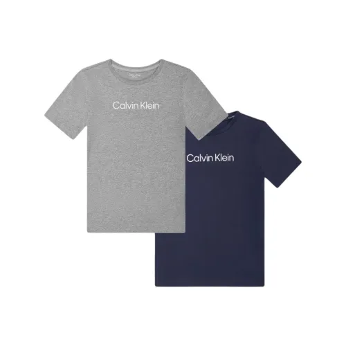 Calvin Klein 2 шт Полночный синий + Серый Kids T-рубашки
