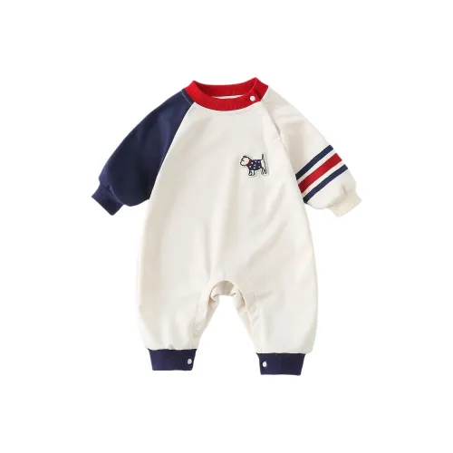 XiaoJinBu Комбинезон Ecru для младенцев и малышей