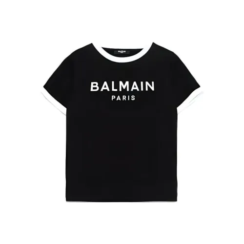 BALMAIN T-рубашка SS25 черная детская