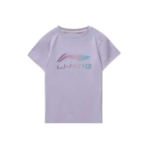 LINING YOUNG T-рубашка сиреневого цвета для детей 3-7 лет