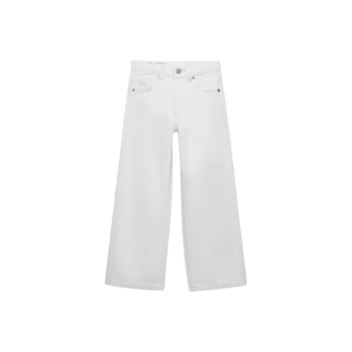 ZARA Джинсы Белый Children Возраст 3-7 лет