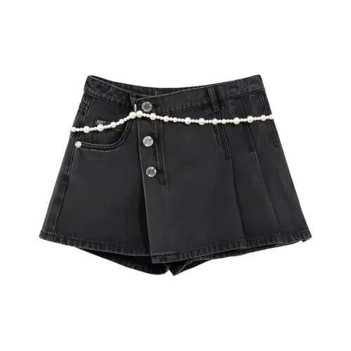 BEBE Джинсовые шорты Женские Черные