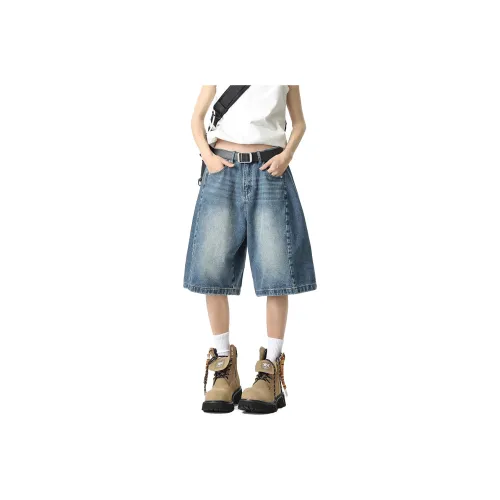 BWKA Синие Женские Джинсовые Шорты