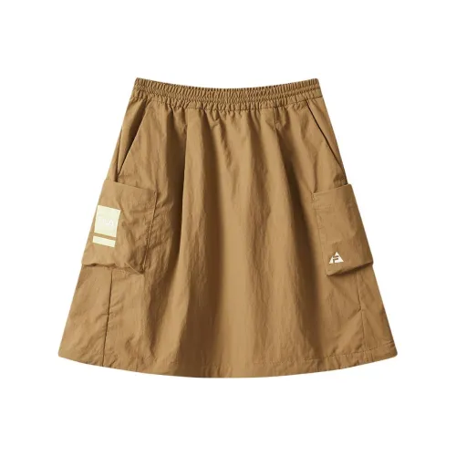 FILA KIDS Темный кофейный Угольный Школьный возраст Юбки