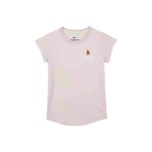 NIKE Dri Fit Розовый цвет пены Детские дошкольные рубашки