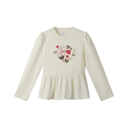 GAP Слоновая кость Kids Т-рубашки