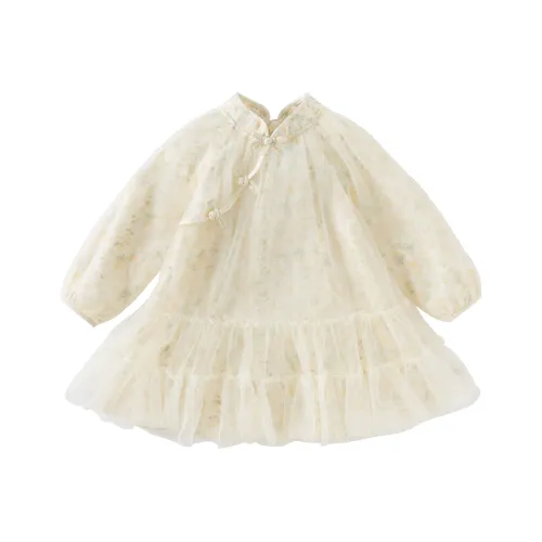 DAVE BELLA Платье Floral Beauty Collection Желтый Дети Возраст 3-7 лет