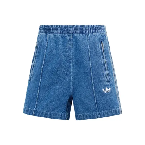 Adidas Originals Джинсовые шорты Женские Blue