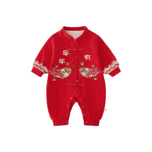 XiaoJinBu Комбинезон Красный Infant и Toddler