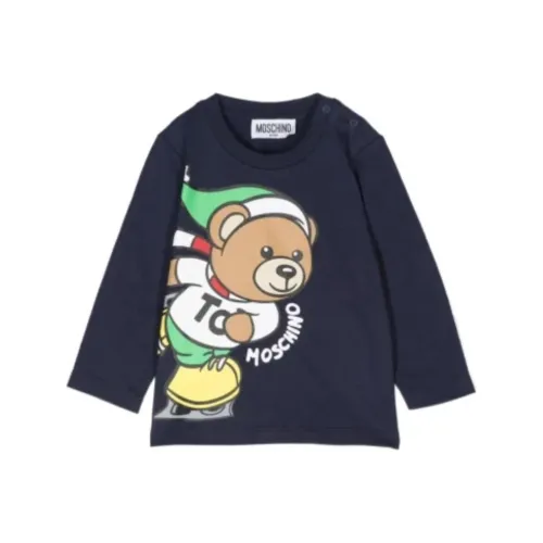 MOSCHINO T-рубашка Морской синий для малышей и детей дошкольного возраста