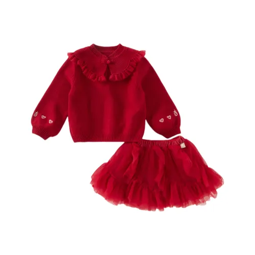 Дети 3-7 лет DAVE BELLA Комплект с юбкой Китайский красный