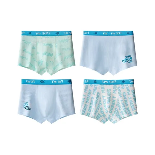 Хлопок Трусы 4 Пачки Подростки