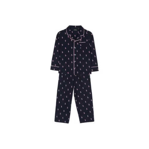 Polo Ralph Lauren Домашняя одежда FW23 2 шт Фиолетовый Детский