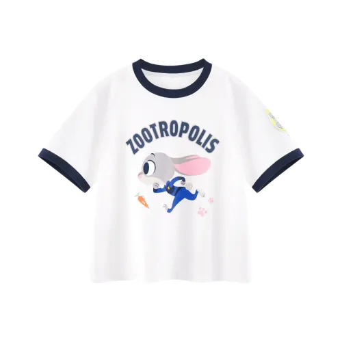 Дисней Белая Унисекс Футболка