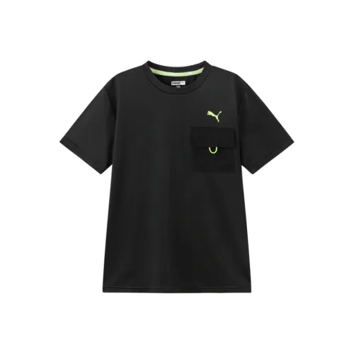 PUMA PERFORMANCE BLACK Kids Футболки