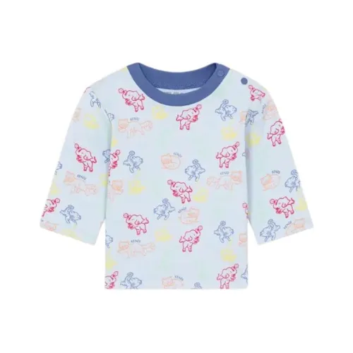 KENZO Комбинезоны Crawlers Детская одежда T Рубашка и Штаны Набор для младенцев и малышей