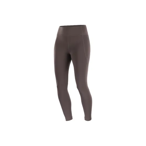 SALOMON Спортивные брюки Женские Кофейного зерна