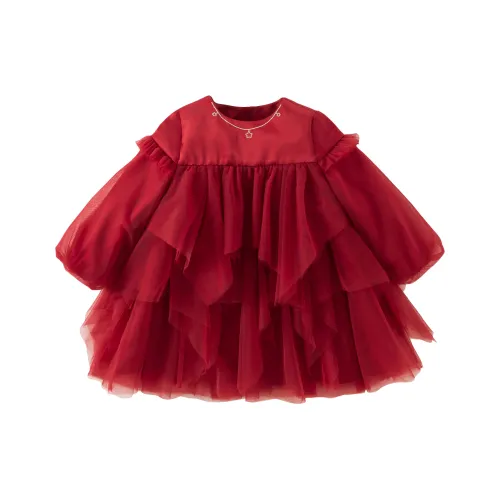 DAVE BELLA Платье Красное для детей 3-7 лет