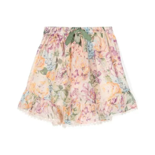 Zimmermann SS24 Юбка Детская Многоцветная