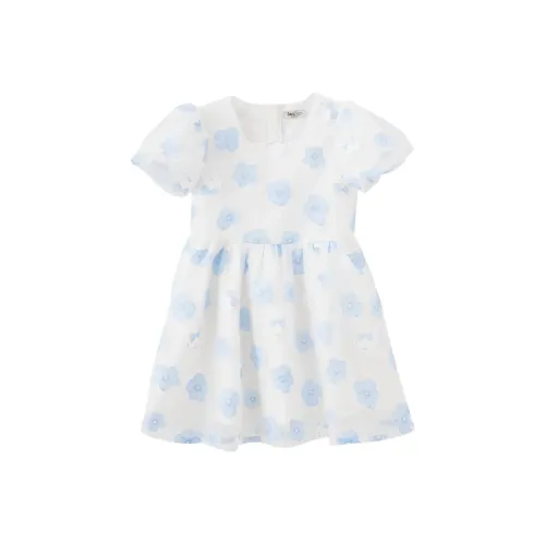 PAW IN PAW Платье Цвет Слон Белый Детский